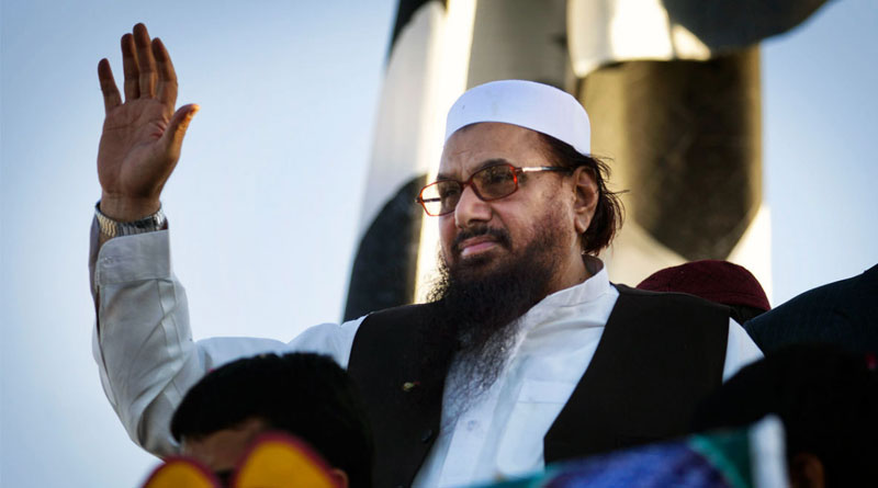 Lashkar-e-Taiba chief Hafiz Saeed asked  Pakistan to not allow Rajnath Singh