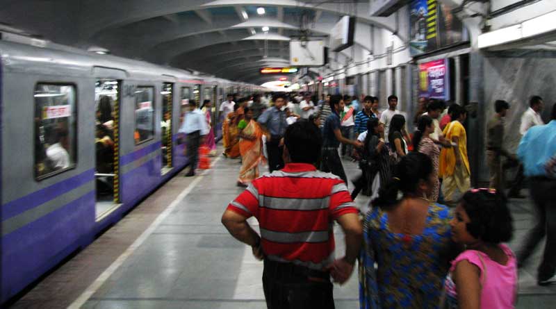Metro service halted again