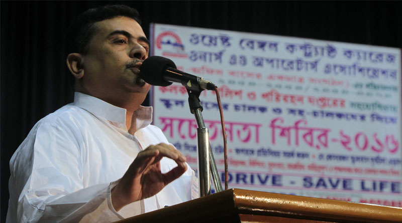 Bengal minister Suvendu Adhikari’s convoy suffers accident