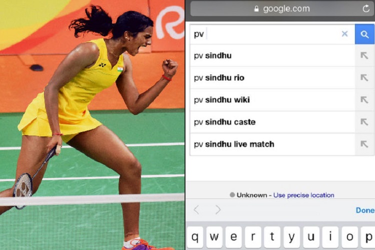 pv sindhu caste main