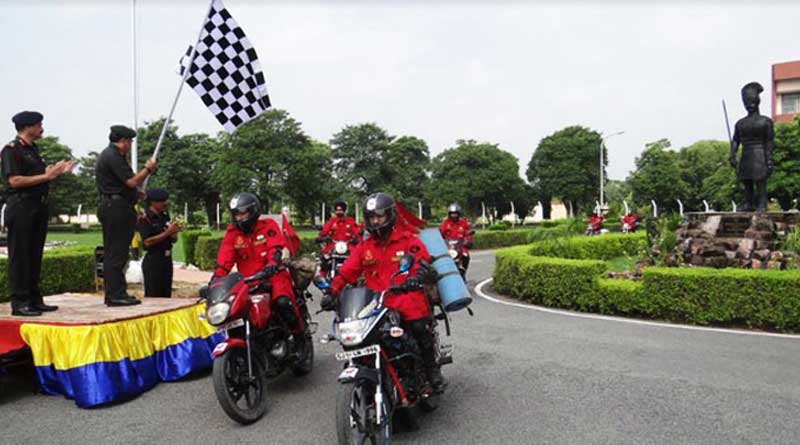 14 Army Men Biking All Over India To Meet Families Of Martyrs
