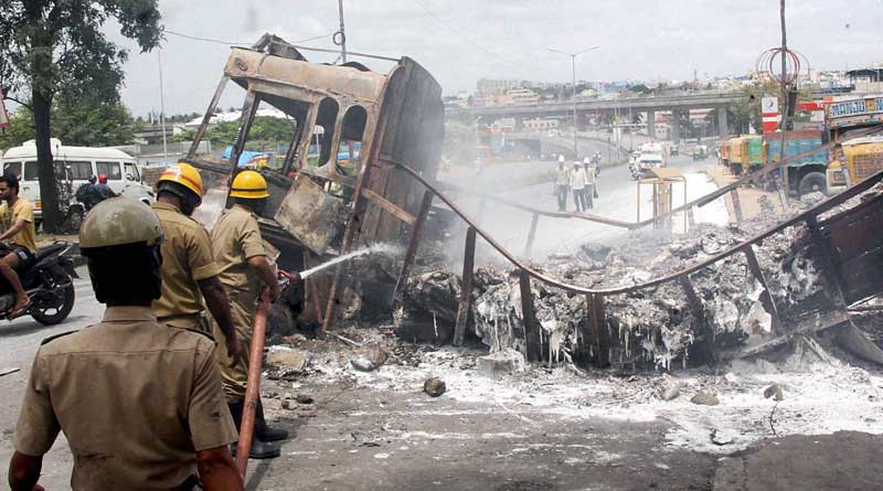 Karnataka faces huge security for today's SC hearing on Cauvery issue 