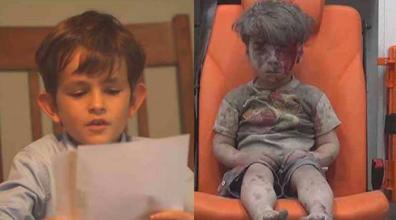 US boy writes to Obama, offers home to Syrian refugee Omran Daqneesh