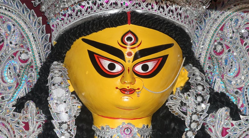 Durga Puja 2021: Bagbazar Sarbojanin Durga idol gets makeover