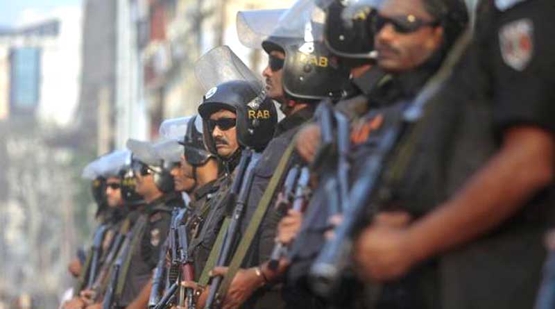 suicide bomb blast during search operation of police