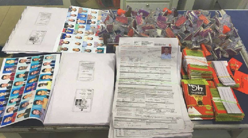 fake sim card gang busted by police