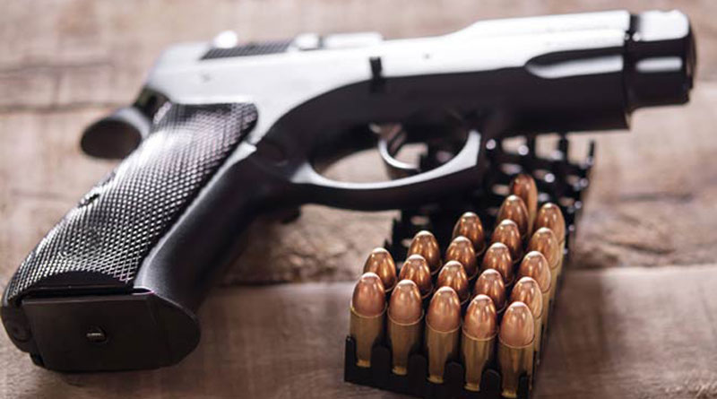 Abandoned bag found in JNU Campus with 1 local pistol & 7 cartridges