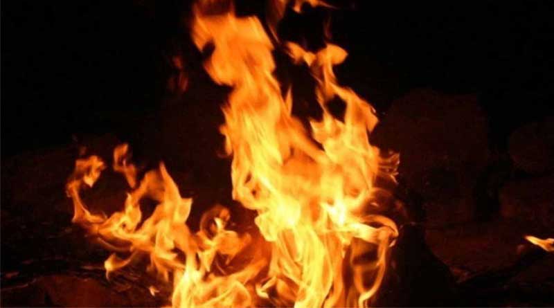 Fire in a Gold Shop at B.B Ganguly Street