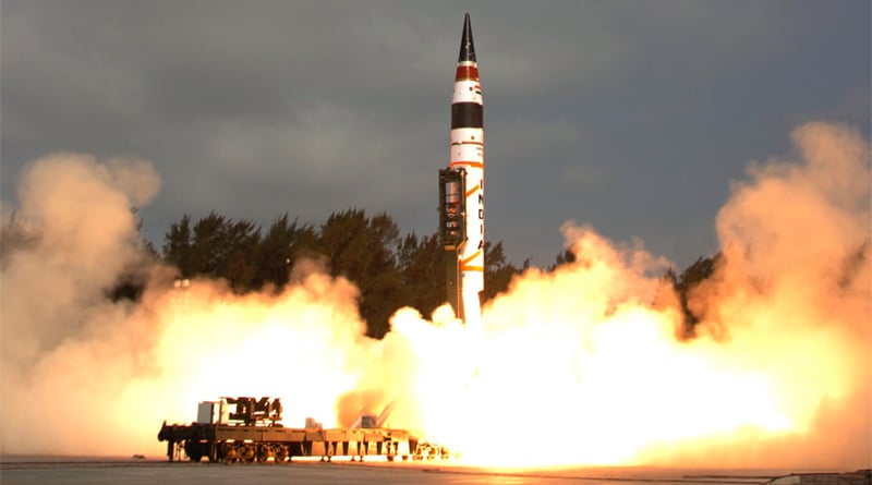India Set To Test Launch Agni-5 Missile