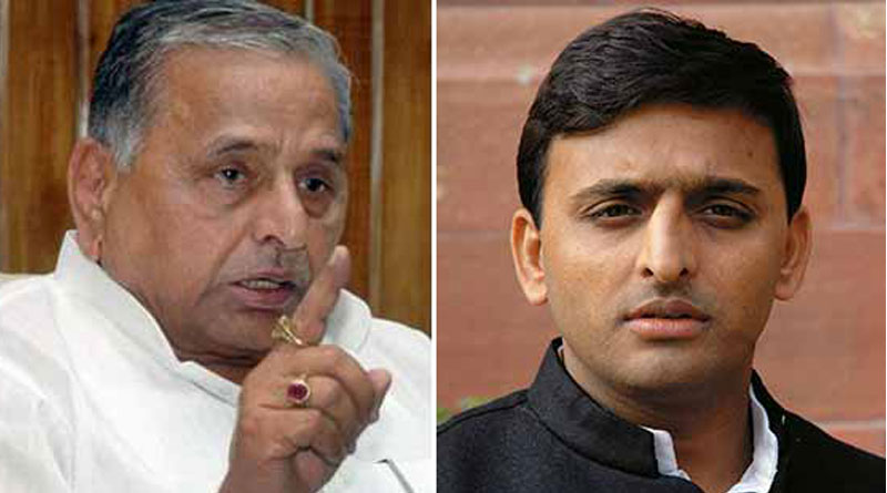 Akhilesh mulayam clash is came out
