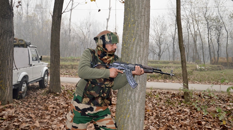 One terrorist killed in an encounter in Baramullah district