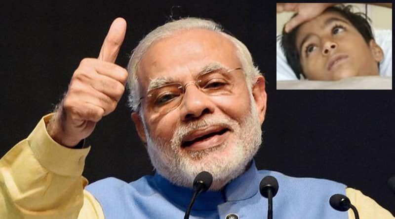 PM Narendra Modi turns saviour of 12 year old 