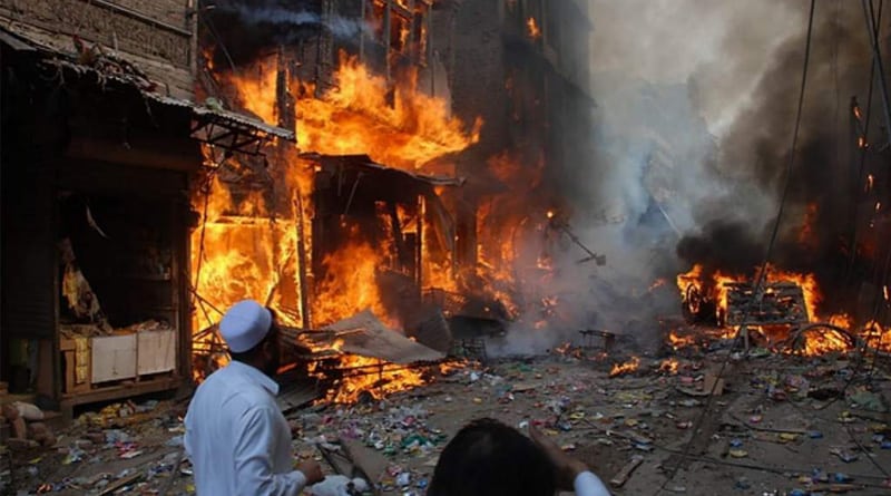 suicide bomber attacked the shrine of Lal Shahbaz Qalandar, caused large number of death