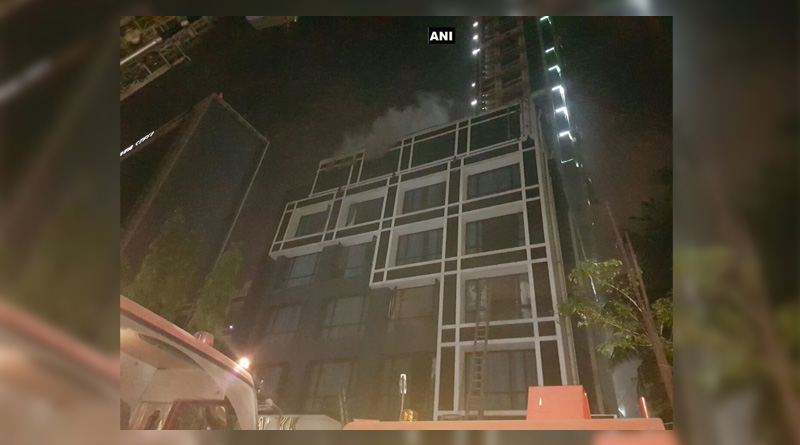 Devastating Fire breaks out in a hotel at Ho Chi Min Sarani, 2 dead