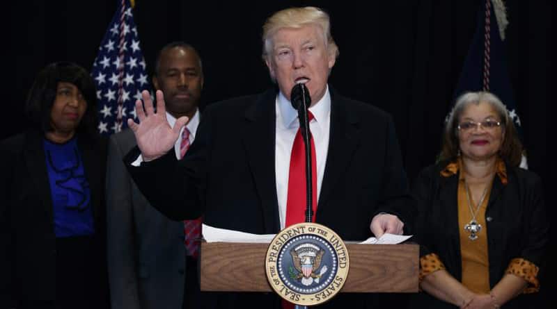 President Donald Trump condemns attack on Indian Techie in Kansas