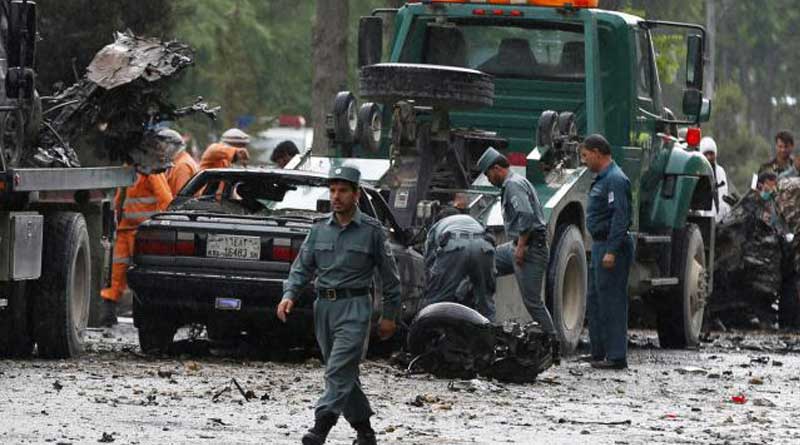 Suicide bombing at Afghanistan's Pul-e-Alam kills 21 | Sangbad Pratidin