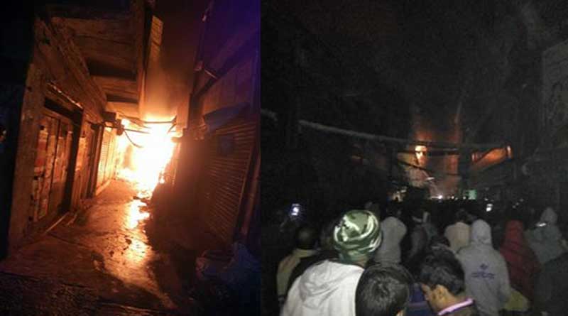 Massive fire breaks out in Gorabazar Market at Dumdum, 150 shops gutted