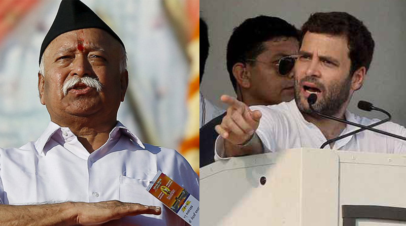 Rahul Gandhi accuses RSS of dishonouring martyrs and Army