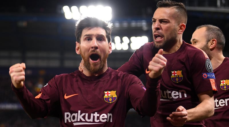 Lionel Messi scored against Chelsea to earn draw for Barcelona