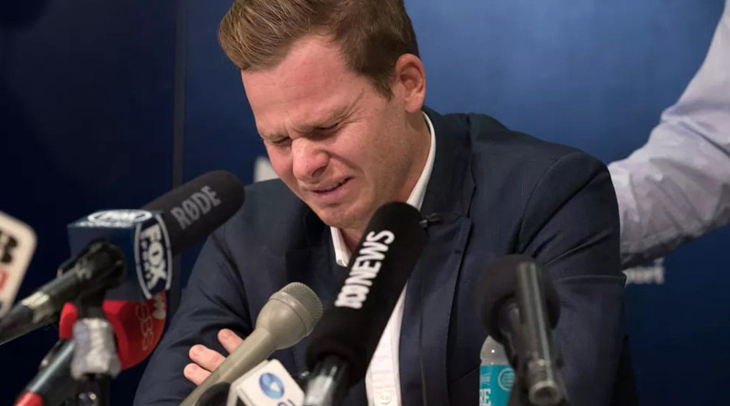 Ball Tampering Scandal: Steve Smith breaks down before press, Warner admits guilt