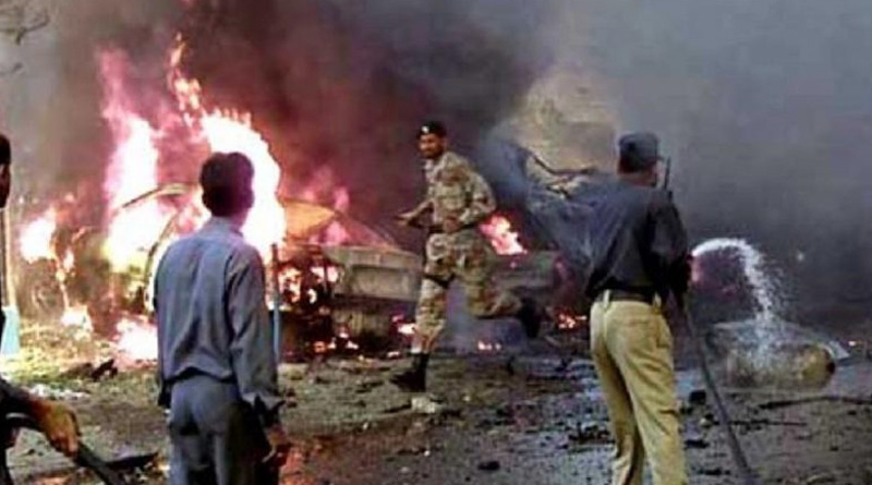 Suicide blast hits NDS forces in Afghanistan;s capital Kabul 