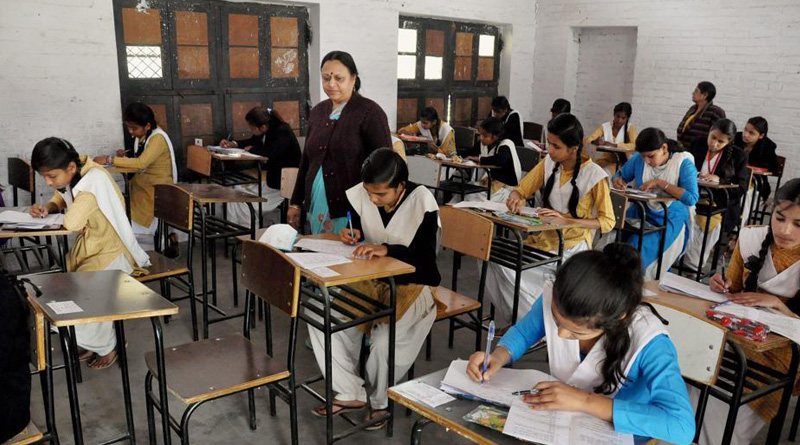 Co-ed classes starts again in Girija Sundori Vidyapith at Malda
