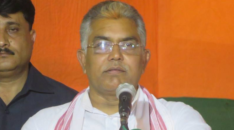 BJP’s Dilip Ghosh slams TMC in Balurghat