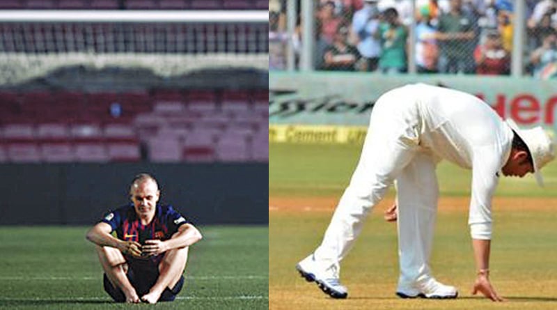 Iniesta leaves barca with an emotional message