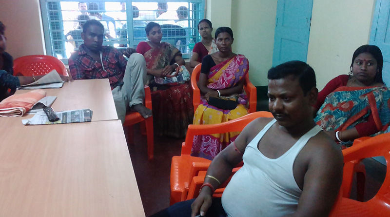 The candidates are staying in the party office