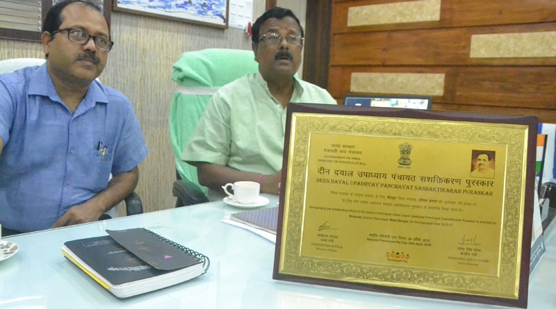 Birbhum gets national recognition for Panchayat raj