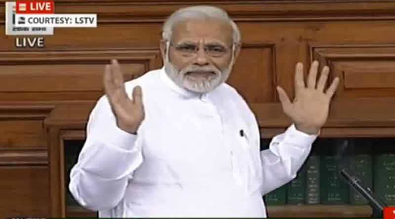 Modi hits back at opposition over No Confidence Motion