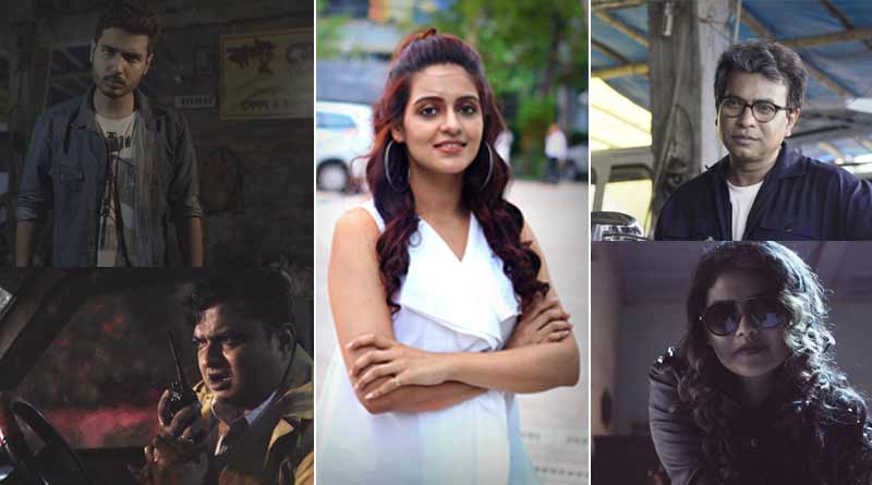 Character pics of Bengali movie Rohosyo Romancho Series