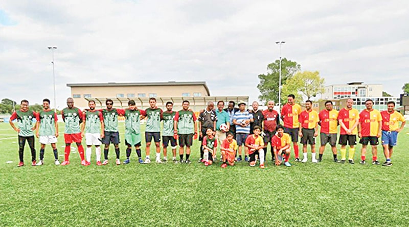 Mohun Bagan fans defeat East Bengal counterparts in London football match
