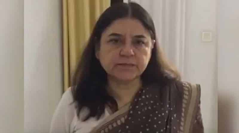Minister Maneka Gandhi apologises transgender after calling 