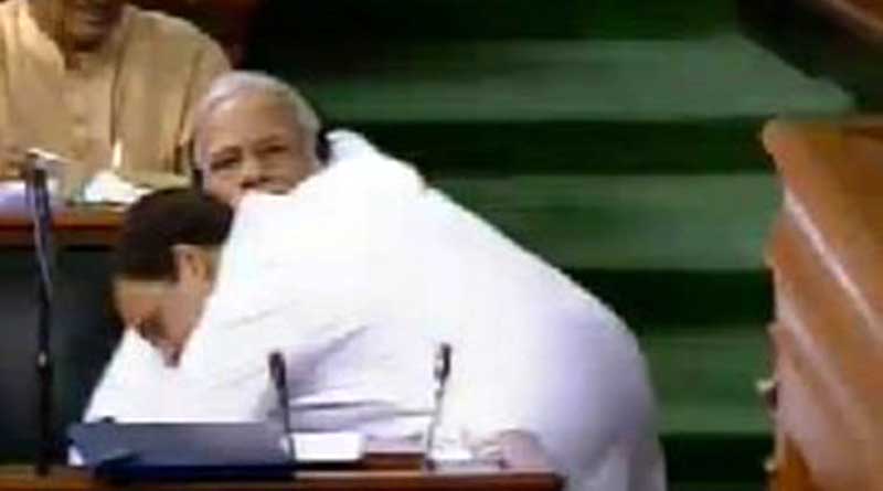 Rahul Gandhi may face hit for hugging Pm Modi in Parliament