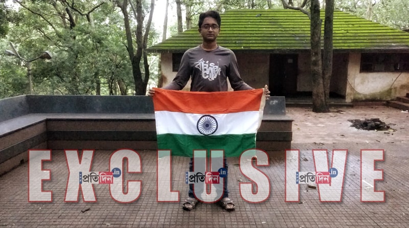 Bengal youth covers 1000 km on foot, scripts record