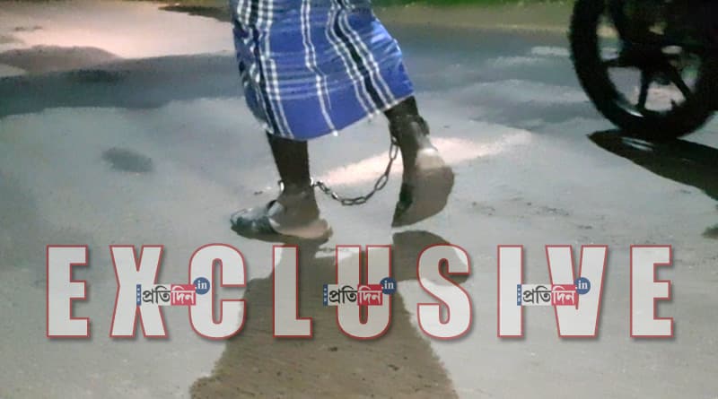 Contai: Mentally ill youth roaming around chain footed, later rescued