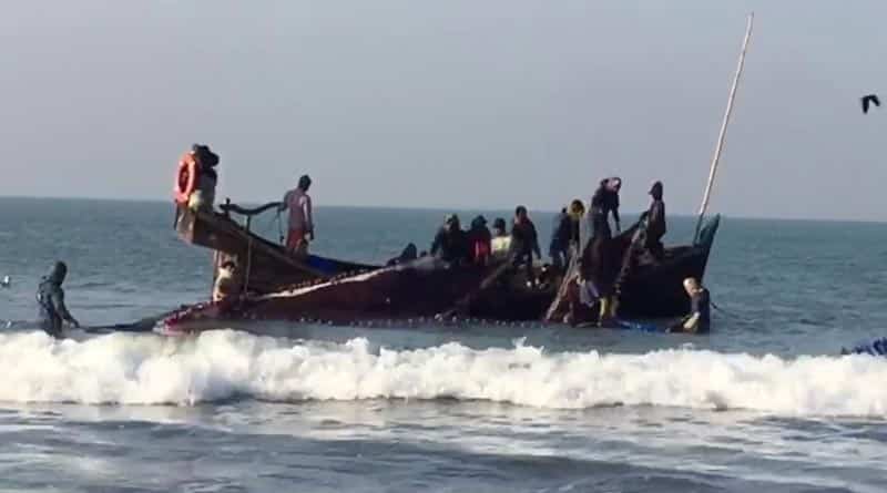 Drowned fisherman body found in Bay Of Bengal