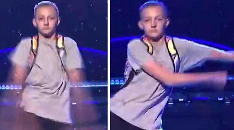 Watch boy dancing in parents’ wedding ceremony