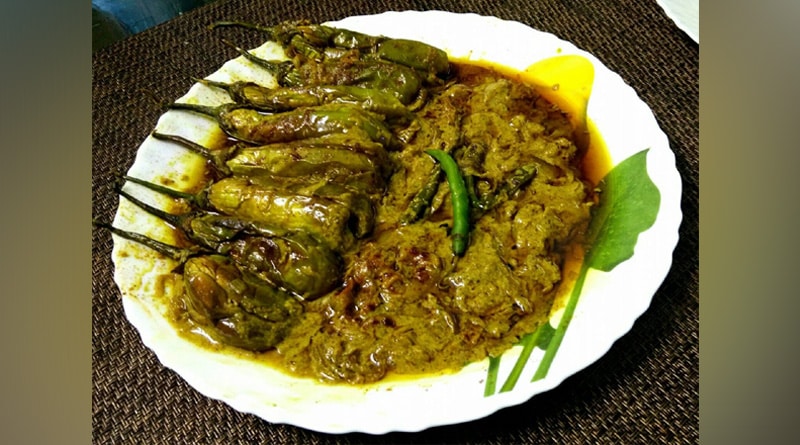 Today’s recipe Begun bahar