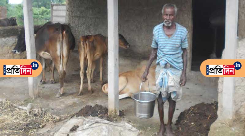 There were guests present, the farmer at risk to give food