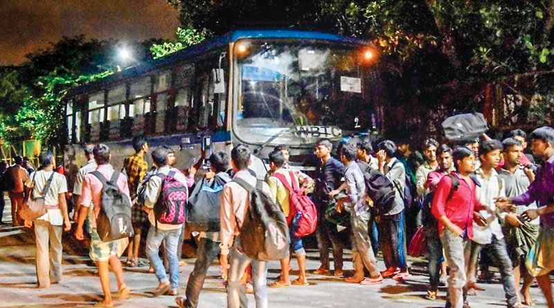 Third relief train arrives from Kerala at Howrah 