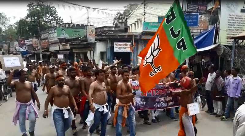 BJP's 'naked'sparks controversy in Purulia