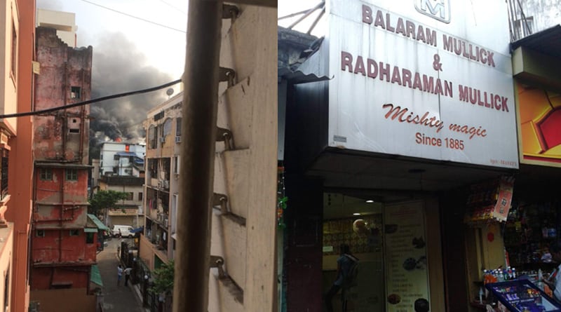 Fire in Jadubabur Bazar, locals blame illegal factory
