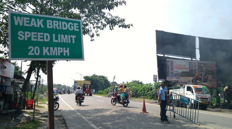 River bridge declared endangered by administration in Balurghat