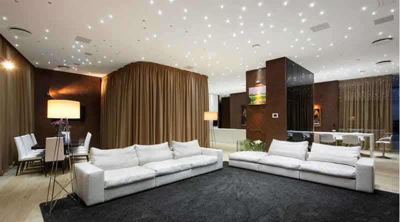Stylish ways to decorate ceiling 