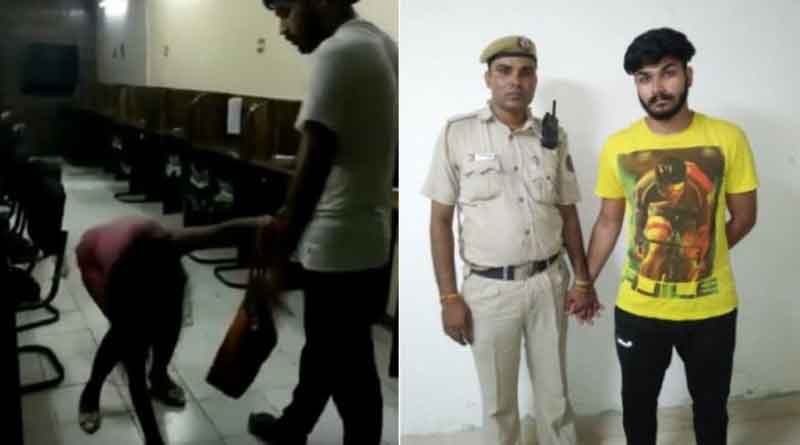 Delhi Cop's Son arrested for thrashes woman