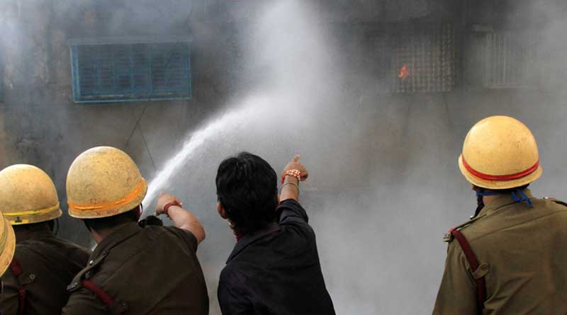 Fire in Kolkata Hospital 