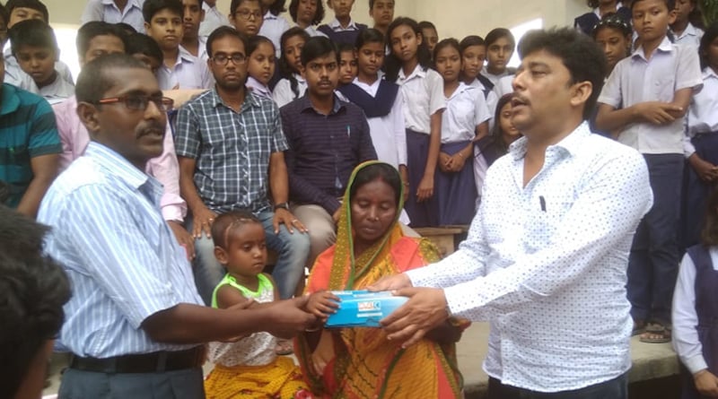 Students help brain tumor patient with pocket money 