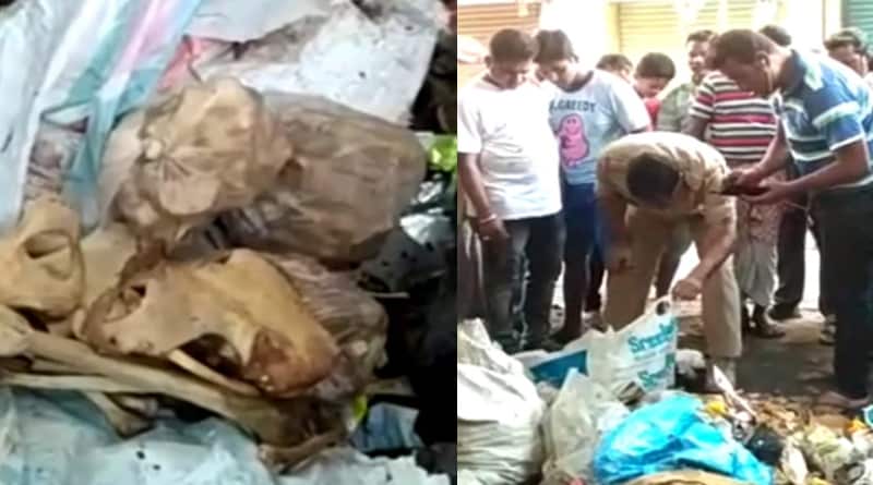 Howrah: Human skeleton found in a dustbin at Bali